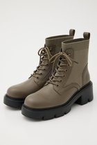 【スタッカート/STACCATO】のバルーレースアップニットコンビブーツ カーキ|ID: prp329100004812856 ipo3291000000034940359