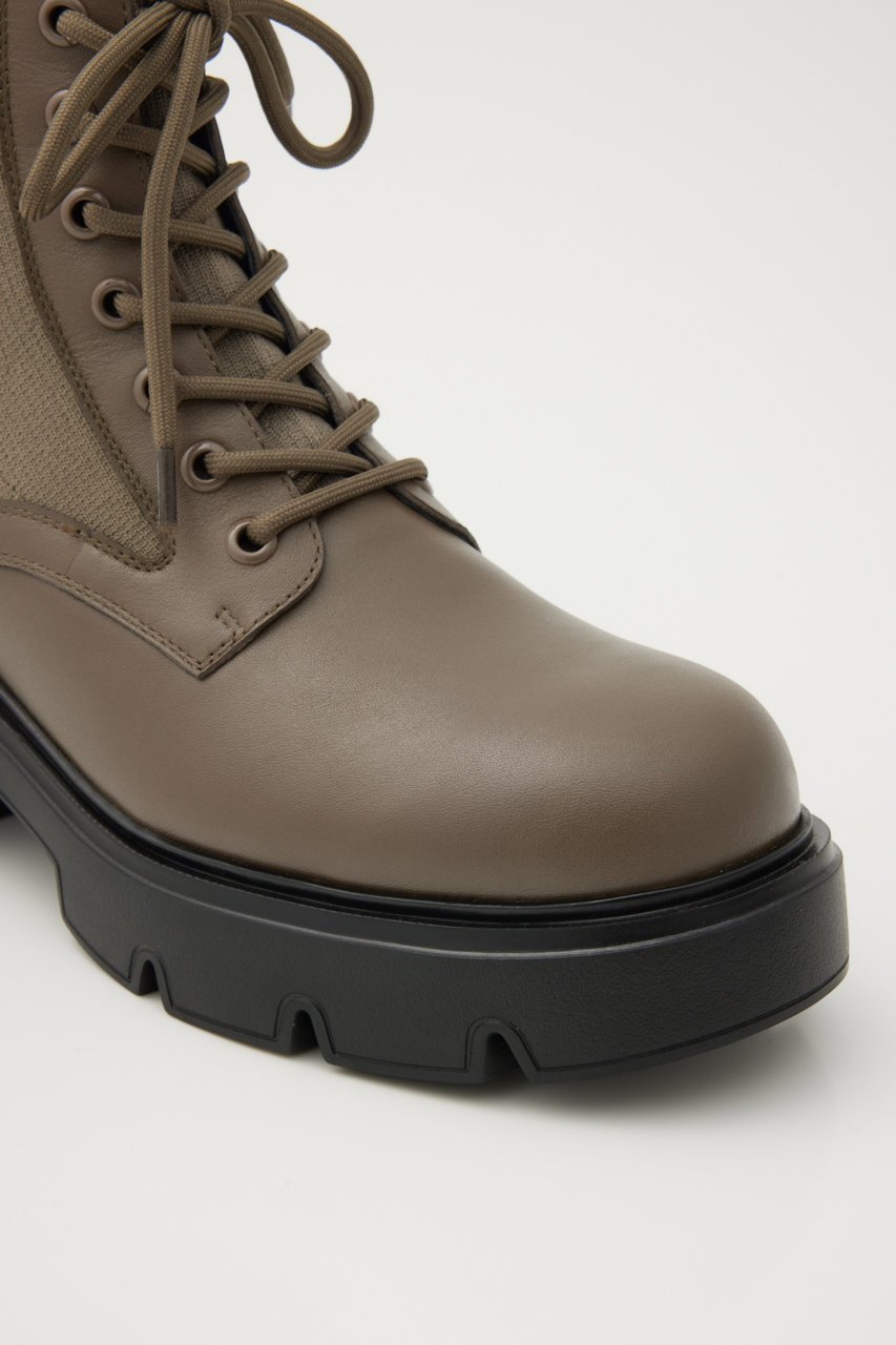 【スタッカート/STACCATO】のバルーレースアップニットコンビブーツ 人気、トレンドファッション・服の通販 founy(ファニー) 　ファッション　Fashion　レディースファッション　Fashion for Women　コンビ　Combo, Combination Style　ショート　Short, Short Length　バランス　Balance, Style Balance　フェミニン　Feminine, Girly　ミドル　Middle Length, Mid Height　人気　Popular, Best Seller　軽量　Lightweight, Ultra Light　other-7|ID: prp329100004812856 ipo3291000000035540610