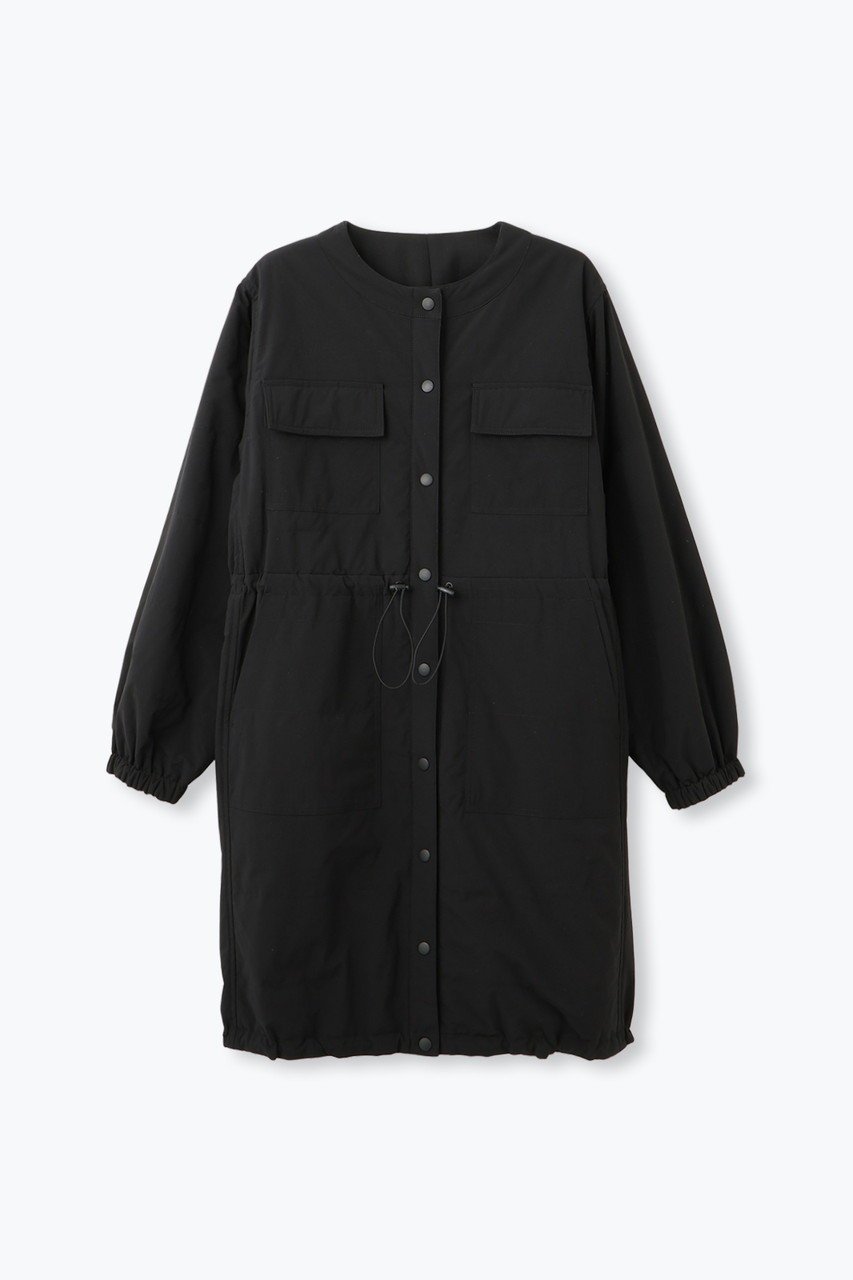 【レリル/lelill】のユーティリティー2WAYコート インテリア・キッズ・メンズ・レディースファッション・服の通販 founy(ファニー) ファッション Fashion レディースファッション Fashion for Women アウター Coat / Outerwear Collection コート・ロングコート・ピーコート Long Coats, Peacoats & More オケージョン Occasion Wear シンプル Simple, Minimal タフタ Taffeta, Structured Fabric トレンド Trend, Trending Now ドローコード Drawcord, Drawstring Cord パターン Pattern, Design Print フィット Fit, Slim Fit ポケット Pocket, Pocket Detail ミリタリー Military, Army Style モチーフ Motif, Design Theme リバーシブル Reversible, Two-Sided ロング Long, Long-Length ブラック|ID: prp329100004812857 ipo3291000000035944120