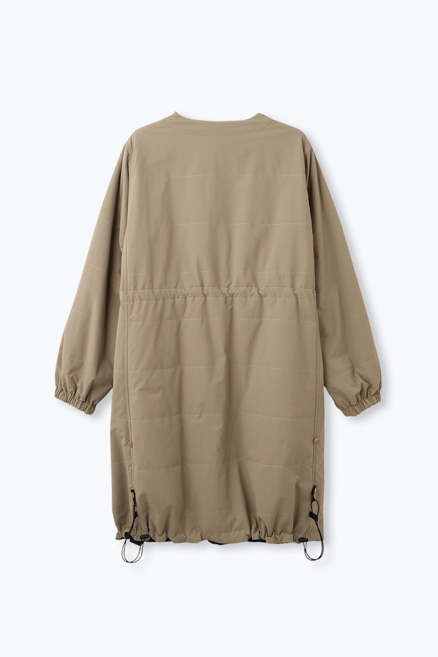 【レリル/lelill】のユーティリティー2WAYコート 大人の最旬トレンドファッション＆コーディネート founy(ファウニー) 　ファッション　Fashion　レディースファッション　Fashion for Women　アウター　Coat / Outerwear Collection　コート・ロングコート・ピーコート　Long Coats, Peacoats & More　オケージョン　Occasion Wear　シンプル　Simple, Minimal　タフタ　Taffeta, Structured Fabric　トレンド　Trend, Trending Now　ドローコード　Drawcord, Drawstring Cord　パターン　Pattern, Design Print　フィット　Fit, Slim Fit　ポケット　Pocket, Pocket Detail　ミリタリー　Military, Army Style　モチーフ　Motif, Design Theme　リバーシブル　Reversible, Two-Sided　ロング　Long, Long-Length　other-2|ID: prp329100004812857 ipo3291000000035944121