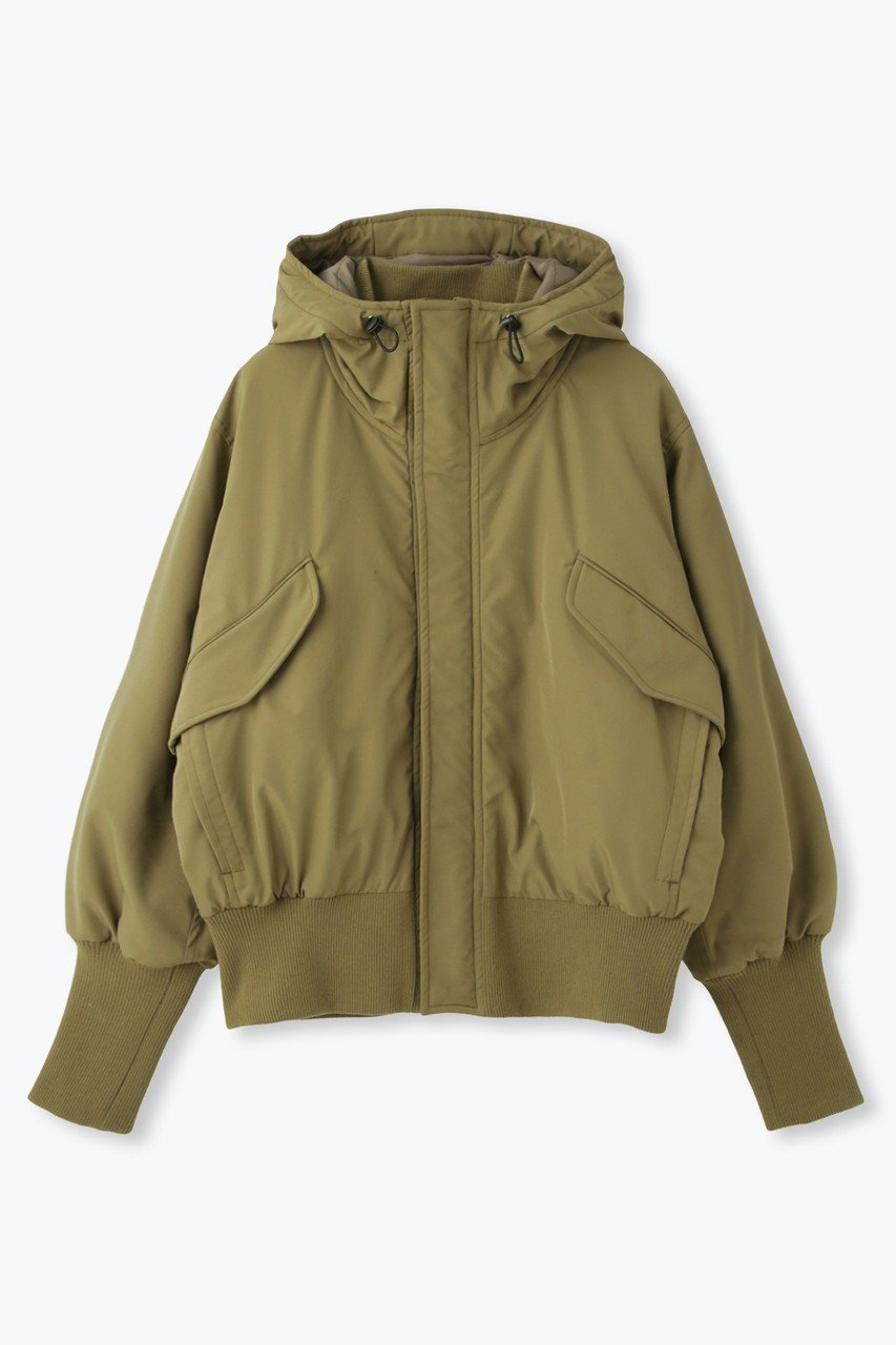 【レリル/lelill】のユーティリティーモッズ ジャケット インテリア・キッズ・メンズ・レディースファッション・服の通販 founy(ファウニー) 　ファッション　Fashion　レディースファッション　Fashion for Women　アウター　Coat / Outerwear Collection　レディースジャケット・軽アウター　Jackets　ショート　Short, Short Length　ジャケット　Jacket, Outerwear　ストレッチ　Stretch, Stretchy Fabric　ドット　Polka Dot, Dot Pattern　ハンド　Hand, Handmade　フロント　Front, Front Design　ブルゾン　Blouson, Bomber Jacket　ポケット　Pocket, Pocket Detail　モッズコート　Mods Coat, Military Parka　軽量　Lightweight, Ultra Light　防寒　Cold Protection, Winter-Ready　カーキ|ID: prp329100004812860 ipo3291000000036805378