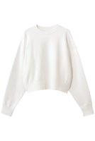 【ガリャルダガランテ/GALLARDAGALANTE】のスウェットライククルーニット 人気、トレンドファッション・服の通販 founy(ファニー) ファッション Fashion レディースファッション Fashion for Women トップス・カットソー Cut & Sew Tops ニット Knit Tops & Sweaters レディースパーカー・カジュアルフーディー Casual Hoodies & Sweatshirts カジュアルプルオーバー・ニットトップス Pullovers & Knit Tops / Casual Pullovers スウェット・クルーネックトップス Sweatshirts & Crewnecks / Relaxed Fit Sweat Tops コンパクト Compact, Small Size シンプル Simple, Minimal スウェット / スエット Sweatshirt, Sweatwear バランス Balance, Style Balance マニッシュ Mannish, Boyish エレガント 上品 Elegant 新作・新入荷 New Arrivals / New In |ID:prp329100004813678