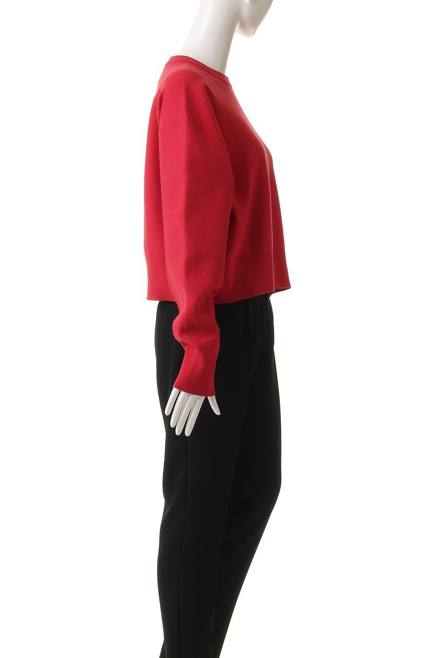 【ガリャルダガランテ/GALLARDAGALANTE】のスウェットライククルーニット 人気、トレンドファッション・服の通販 founy(ファニー) 　ファッション　Fashion　レディースファッション　Fashion for Women　トップス・カットソー　Cut & Sew Tops　ニット　Knit Tops & Sweaters　レディースパーカー・カジュアルフーディー　Casual Hoodies & Sweatshirts　カジュアルプルオーバー・ニットトップス　Pullovers & Knit Tops / Casual Pullovers　スウェット・クルーネックトップス　Sweatshirts & Crewnecks / Relaxed Fit Sweat Tops　コンパクト　Compact, Small Size　シンプル　Simple, Minimal　スウェット / スエット　Sweatshirt, Sweatwear　バランス　Balance, Style Balance　マニッシュ　Mannish, Boyish　エレガント 上品　Elegant　新作・新入荷　New Arrivals / New In　other-3|ID: prp329100004813678 ipo3291000000034951693