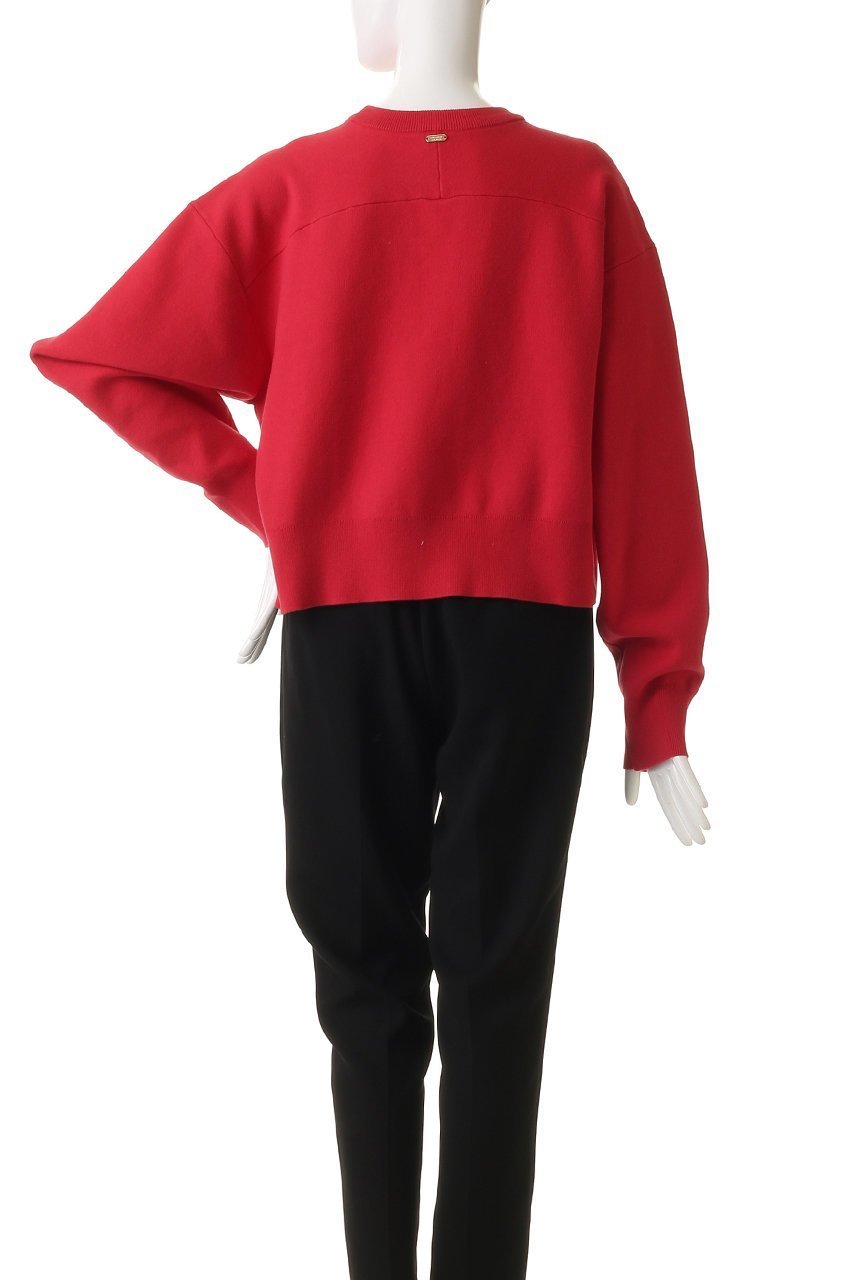 【ガリャルダガランテ/GALLARDAGALANTE】のスウェットライククルーニット 人気、トレンドファッション・服の通販 founy(ファニー) 　ファッション　Fashion　レディースファッション　Fashion for Women　トップス・カットソー　Cut & Sew Tops　ニット　Knit Tops & Sweaters　レディースパーカー・カジュアルフーディー　Casual Hoodies & Sweatshirts　カジュアルプルオーバー・ニットトップス　Pullovers & Knit Tops / Casual Pullovers　スウェット・クルーネックトップス　Sweatshirts & Crewnecks / Relaxed Fit Sweat Tops　コンパクト　Compact, Small Size　シンプル　Simple, Minimal　スウェット / スエット　Sweatshirt, Sweatwear　バランス　Balance, Style Balance　マニッシュ　Mannish, Boyish　エレガント 上品　Elegant　新作・新入荷　New Arrivals / New In　other-4|ID: prp329100004813678 ipo3291000000034951694