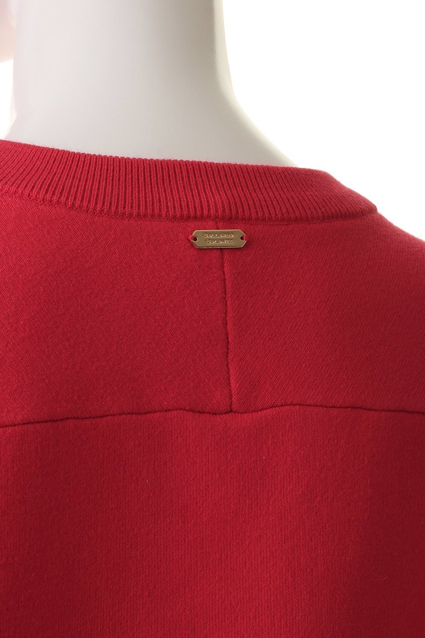 【ガリャルダガランテ/GALLARDAGALANTE】のスウェットライククルーニット 人気、トレンドファッション・服の通販 founy(ファニー) 　ファッション　Fashion　レディースファッション　Fashion for Women　トップス・カットソー　Cut & Sew Tops　ニット　Knit Tops & Sweaters　レディースパーカー・カジュアルフーディー　Casual Hoodies & Sweatshirts　カジュアルプルオーバー・ニットトップス　Pullovers & Knit Tops / Casual Pullovers　スウェット・クルーネックトップス　Sweatshirts & Crewnecks / Relaxed Fit Sweat Tops　コンパクト　Compact, Small Size　シンプル　Simple, Minimal　スウェット / スエット　Sweatshirt, Sweatwear　バランス　Balance, Style Balance　マニッシュ　Mannish, Boyish　エレガント 上品　Elegant　新作・新入荷　New Arrivals / New In　other-6|ID: prp329100004813678 ipo3291000000034951696