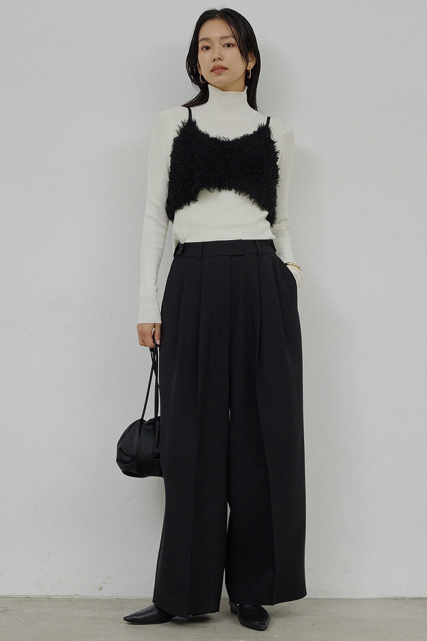 【ガリャルダガランテ/GALLARDAGALANTE】のニットビスチェ 人気、トレンドファッション・服の通販 founy(ファニー) 　ファッション　Fashion　レディースファッション　Fashion for Women　トップス・カットソー　Cut & Sew Tops　ニット　Knit Tops & Sweaters　カジュアルプルオーバー・ニットトップス　Pullovers & Knit Tops / Casual Pullovers　ビスチェ　Bustiers & Corset Tops / Layered Bustier Style　アクセサリー　Fashion Accessories　カットソー　Cut and Sewn Top　シンプル　Simple, Minimal　バランス　Balance, Style Balance　再入荷　Restock / Back in Stock　other-6|ID: prp329100004813679 ipo3291000000035319552