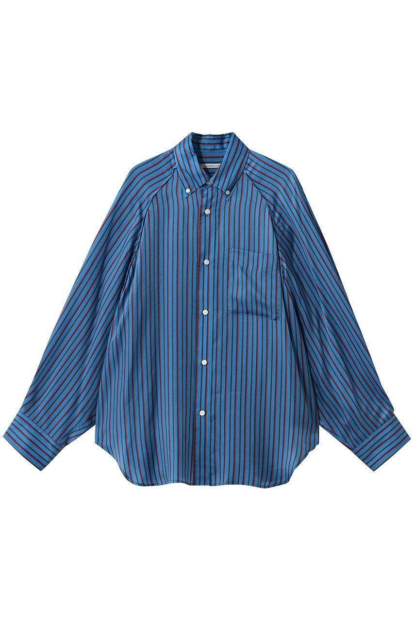 【マルティニーク/martinique】の【CURRENTAGE】ボタンダウンストライプシャツ 人気、トレンドファッション・服の通販 founy(ファニー) 　ファッション　Fashion　レディースファッション　Fashion for Women　トップス・カットソー　Cut & Sew Tops　シャツ・ブラウス・オフィスカジュアル　Elegant Blouses & Button-Ups　シンプル　Simple, Minimal　ストライプ　Stripe, Striped Pattern　スリーブ　Sleeve, Long Sleeve / Short Sleeve　ロング　Long, Long-Length　新作・新入荷　New Arrivals / New In　 other-1|ID: prp329100004813680 ipo3291000000034951704