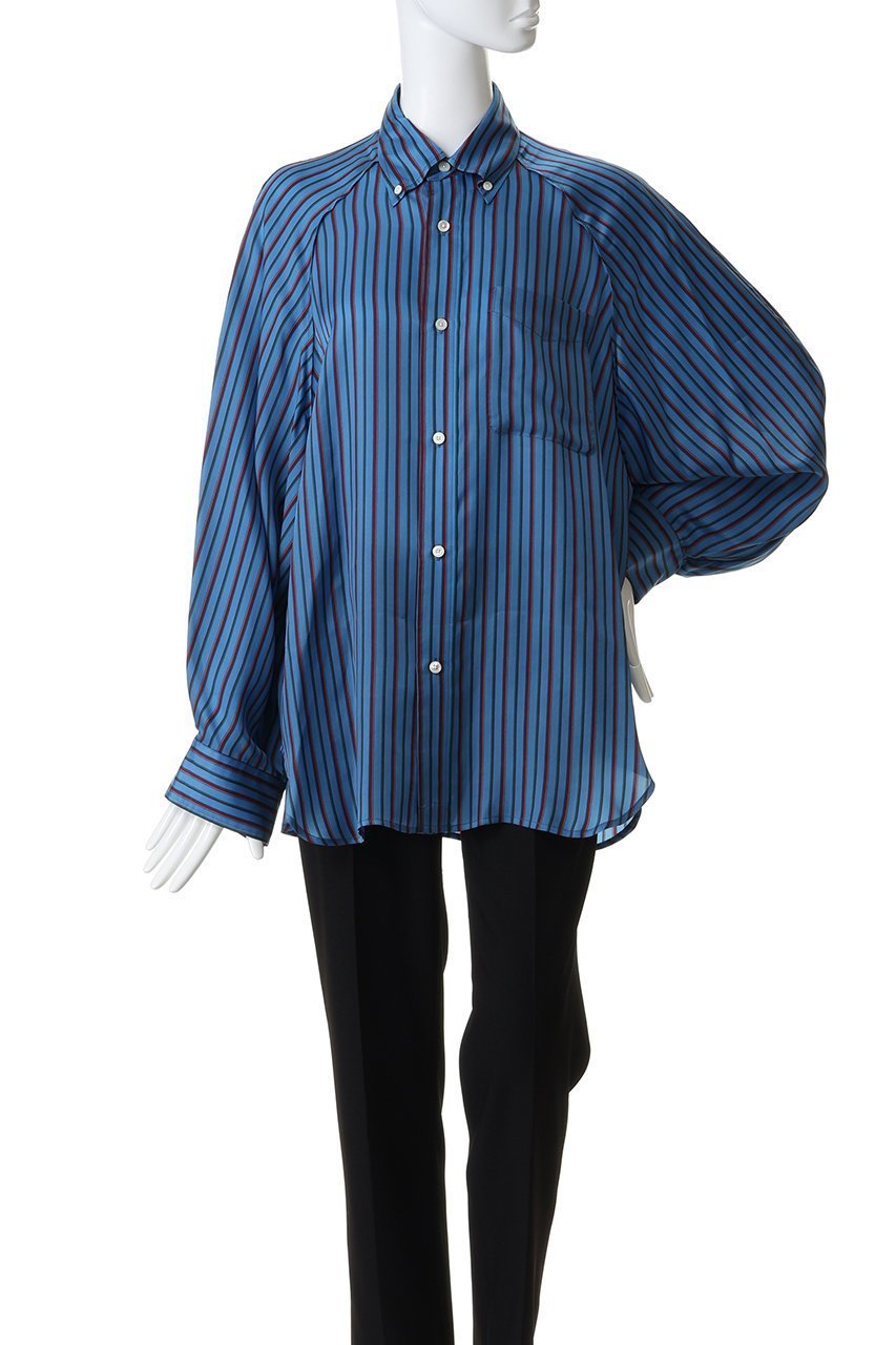 【マルティニーク/martinique】の【CURRENTAGE】ボタンダウンストライプシャツ 人気、トレンドファッション・服の通販 founy(ファニー) 　ファッション　Fashion　レディースファッション　Fashion for Women　トップス・カットソー　Cut & Sew Tops　シャツ・ブラウス・オフィスカジュアル　Elegant Blouses & Button-Ups　シンプル　Simple, Minimal　ストライプ　Stripe, Striped Pattern　スリーブ　Sleeve, Long Sleeve / Short Sleeve　ロング　Long, Long-Length　新作・新入荷　New Arrivals / New In　other-2|ID: prp329100004813680 ipo3291000000034951706