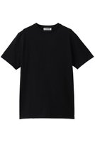 【ジル サンダー/JIL SANDER】の【JIL SANDER+】レザーパッチ付き クルーネック ショートスリーブTシャツ 人気、トレンドファッション・服の通販 founy(ファニー) ファッション Fashion レディースファッション Fashion for Women トップス・カットソー Cut & Sew Tops シャツ・ブラウス・オフィスカジュアル Elegant Blouses & Button-Ups ロングTシャツ・Tシャツ Longline T-Shirts & Tees カットソー・ベーシックTシャツ Cut-and-Sewn Tops / Stretch Tees & Basics 2026年 2026 ショート Short, Short Length シンプル Simple, Minimal スリーブ Sleeve, Long Sleeve / Short Sleeve バランス Balance, Style Balance パッチ Patch, Appliqué ベーシック Basic, Essential ボトム Bottoms, Lower Wear 夏 Summer 春 Spring S/S・春夏 SS, Spring/Summer, Warm Season |ID:prp329100004813682