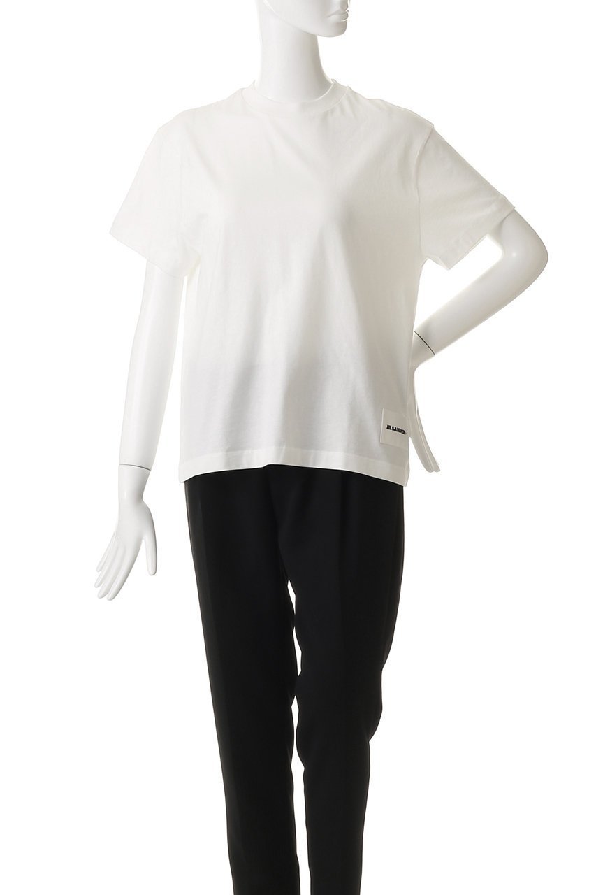 【ジル サンダー/JIL SANDER】の【JIL SANDER+】3パックTシャツ/ショートスリーブセット 人気、トレンドファッション・服の通販 founy(ファニー) 　ファッション　Fashion　レディースファッション　Fashion for Women　トップス・カットソー　Cut & Sew Tops　シャツ・ブラウス・オフィスカジュアル　Elegant Blouses & Button-Ups　ロングTシャツ・Tシャツ　Longline T-Shirts & Tees　カットソー・ベーシックTシャツ　Cut-and-Sewn Tops / Stretch Tees & Basics　2026年　2026　インナー　Innerwear　ショート　Short, Short Length　ジャケット　Jacket, Outerwear　スリーブ　Sleeve, Long Sleeve / Short Sleeve　ベーシック　Basic, Essential　夏　Summer　春　Spring　S/S・春夏　SS, Spring/Summer, Warm Season　other-6|ID: prp329100004813684 ipo3291000000034951738