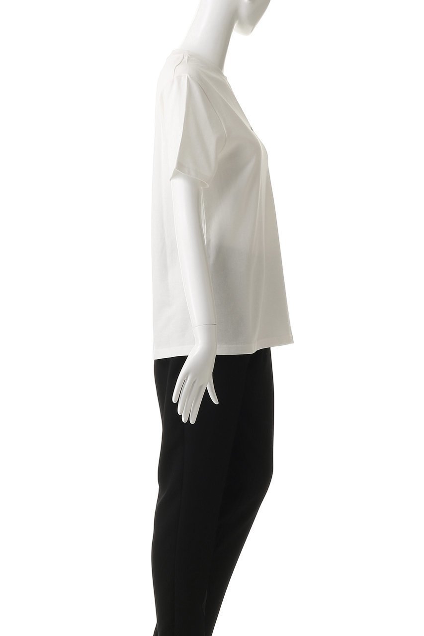 【ジル サンダー/JIL SANDER】のSMALL LOGO Tシャツ 人気、トレンドファッション・服の通販 founy(ファニー) 　ファッション　Fashion　レディースファッション　Fashion for Women　トップス・カットソー　Cut & Sew Tops　シャツ・ブラウス・オフィスカジュアル　Elegant Blouses & Button-Ups　ロングTシャツ・Tシャツ　Longline T-Shirts & Tees　カットソー・ベーシックTシャツ　Cut-and-Sewn Tops / Stretch Tees & Basics　2026年　2026　ショート　Short, Short Length　シンプル　Simple, Minimal　スタンダード　Standard, Basic　スリーブ　Sleeve, Long Sleeve / Short Sleeve　エレガント 上品　Elegant　夏　Summer　春　Spring　S/S・春夏　SS, Spring/Summer, Warm Season　other-3|ID: prp329100004813689 ipo3291000000034951770