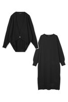 【レリル/lelill】の【limited set item】ハイテクワイドリブ ボレロ+ワンピース 人気、トレンドファッション・服の通販 founy(ファニー) ファッション Fashion レディースファッション Fashion for Women アウター Coat / Outerwear Collection ボレロ・ショート丈ジャケット / ドレス羽織りに Boleros & Short Jackets ワンピース Dresses チュニック Tunic Tops & Dresses アクセサリー Fashion Accessories アンサンブル Ensemble Set 洗える Machine Washable コンパクト Compact, Small Size スリット Slit, Slit Detail チュニック Tunic, Long Top 人気 Popular, Best Seller バランス Balance, Style Balance ボレロ Bolero, Short Cardigan ワイドリブ Wide Rib, Wide Ribbed Knit おすすめ Recommended / Our Picks 新作・新入荷 New Arrivals / New In |ID:prp329100004813697