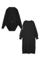 【レリル/lelill】の【limited set item】ハイテクワイドリブ ボレロ+ワンピース 人気、トレンドファッション・服の通販 founy(ファニー) ファッション Fashion レディースファッション Fashion for Women アウター Coat / Outerwear Collection ボレロ・ショート丈ジャケット / ドレス羽織りに Boleros & Short Jackets ワンピース Dresses チュニック Tunic Tops & Dresses アクセサリー Fashion Accessories アンサンブル Ensemble Set 洗える Machine Washable コンパクト Compact, Small Size スリット Slit, Slit Detail チュニック Tunic, Long Top 人気 Popular, Best Seller バランス Balance, Style Balance ボレロ Bolero, Short Cardigan ワイドリブ Wide Rib, Wide Ribbed Knit おすすめ Recommended / Our Picks thumbnail ブラック|ID: prp329100004813697 ipo3291000000035905808