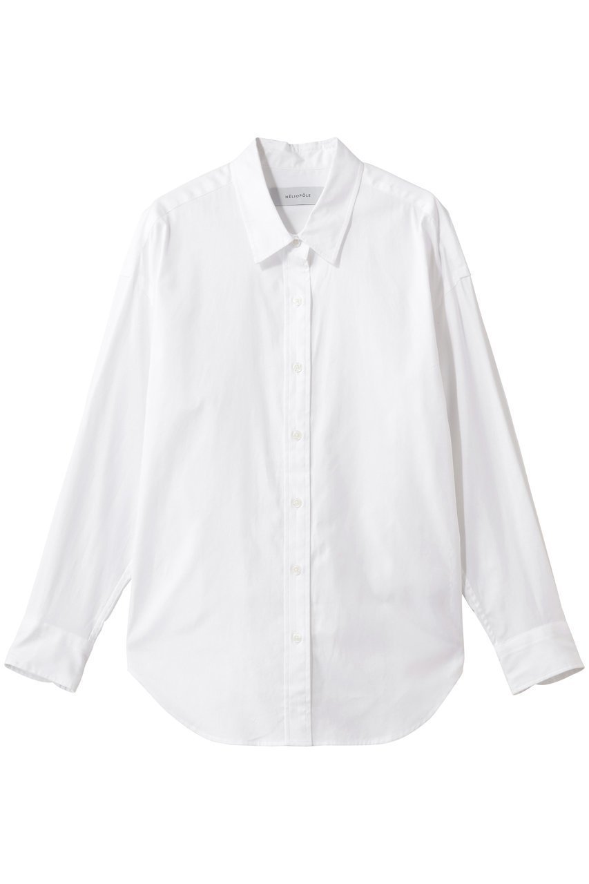 【エリオポール/heliopole】のthe EDITOR シャツ 人気、トレンドファッション・服の通販 founy(ファニー) 　ファッション　Fashion　レディースファッション　Fashion for Women　トップス・カットソー　Cut & Sew Tops　シャツ・ブラウス・オフィスカジュアル　Elegant Blouses & Button-Ups　2026年　2026　スリーブ　Sleeve, Long Sleeve / Short Sleeve　バランス　Balance, Style Balance　ボトム　Bottoms, Lower Wear　ロング　Long, Long-Length　エレガント 上品　Elegant　夏　Summer　定番　Standard, Basic Item　春　Spring　S/S・春夏　SS, Spring/Summer, Warm Season　 other-1|ID: prp329100004813698 ipo3291000000034951846
