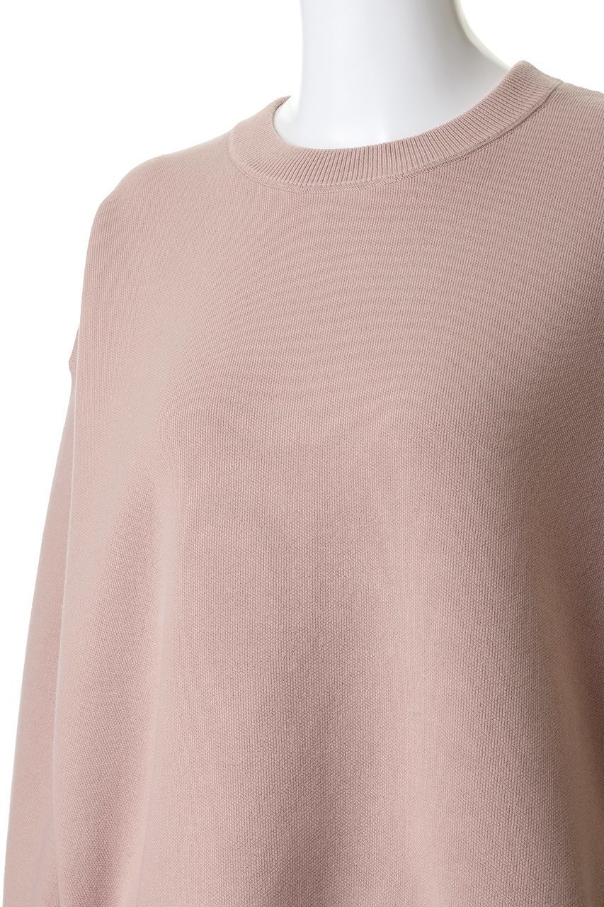 【スタニングルアー/STUNNING LURE】のコットンニットスウェットプルオーバー 人気、トレンドファッション・服の通販 founy(ファニー) 　ファッション　Fashion　レディースファッション　Fashion for Women　トップス・カットソー　Cut & Sew Tops　ニット　Knit Tops & Sweaters　シャツ・ブラウス・オフィスカジュアル　Elegant Blouses & Button-Ups　レディースパーカー・カジュアルフーディー　Casual Hoodies & Sweatshirts　ロングTシャツ・Tシャツ　Longline T-Shirts & Tees　カジュアルプルオーバー・ニットトップス　Pullovers & Knit Tops / Casual Pullovers　スウェット・クルーネックトップス　Sweatshirts & Crewnecks / Relaxed Fit Sweat Tops　カットソー・ベーシックTシャツ　Cut-and-Sewn Tops / Stretch Tees & Basics　2026年　2026　スウェット / スエット　Sweatshirt, Sweatwear　タートル　Turtleneck, Turtle Collar　ダブル　Double, Double-Breasted　フェイス　Face, Facial Design　ボトム　Bottoms, Lower Wear　ミドル　Middle Length, Mid Height　エレガント 上品　Elegant　夏　Summer　春　Spring　S/S・春夏　SS, Spring/Summer, Warm Season　other-7|ID: prp329100004813703 ipo3291000000035201929