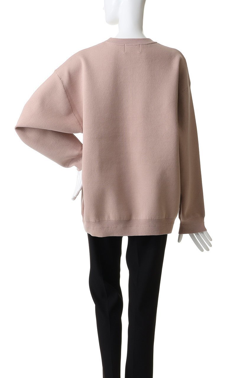 【スタニングルアー/STUNNING LURE】のコットンニットスウェットプルオーバー 人気、トレンドファッション・服の通販 founy(ファニー) 　ファッション　Fashion　レディースファッション　Fashion for Women　トップス・カットソー　Cut & Sew Tops　ニット　Knit Tops & Sweaters　シャツ・ブラウス・オフィスカジュアル　Elegant Blouses & Button-Ups　レディースパーカー・カジュアルフーディー　Casual Hoodies & Sweatshirts　ロングTシャツ・Tシャツ　Longline T-Shirts & Tees　カジュアルプルオーバー・ニットトップス　Pullovers & Knit Tops / Casual Pullovers　スウェット・クルーネックトップス　Sweatshirts & Crewnecks / Relaxed Fit Sweat Tops　カットソー・ベーシックTシャツ　Cut-and-Sewn Tops / Stretch Tees & Basics　スウェット / スエット　Sweatshirt, Sweatwear　タートル　Turtleneck, Turtle Collar　ダブル　Double, Double-Breasted　フェイス　Face, Facial Design　ボトム　Bottoms, Lower Wear　ミドル　Middle Length, Mid Height　エレガント 上品　Elegant　other-4|ID: prp329100004813703 ipo3291000000035859722