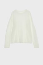 【スタニングルアー/STUNNING LURE】の【12/24 11:00販売開始】モヘアルーズプルオーバー オフホワイト|ID:prp329100004813704