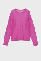 【スタニングルアー/STUNNING LURE】の【12/24 11:00販売開始】モヘアルーズプルオーバー ピンク|ID:prp329100004813704