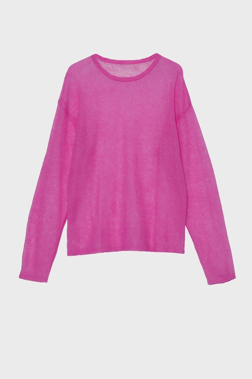 【スタニングルアー/STUNNING LURE】の【12/24 11:00販売開始】モヘアルーズプルオーバー インテリア・キッズ・メンズ・レディースファッション・服の通販 founy(ファニー) 　ファッション　Fashion　レディースファッション　Fashion for Women　トップス・カットソー　Cut & Sew Tops　ニット　Knit Tops & Sweaters　カジュアルプルオーバー・ニットトップス　Pullovers & Knit Tops / Casual Pullovers　2026年　2026　インナー　Innerwear　シアー　Sheer, See-Through　ジャケット　Jacket, Outerwear　リラックス　Relax, Relaxed Fit　エレガント 上品　Elegant　夏　Summer　春　Spring　S/S・春夏　SS, Spring/Summer, Warm Season　ピンク|ID: prp329100004813704 ipo3291000000034951926