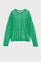 【スタニングルアー/STUNNING LURE】の【12/24 11:00販売開始】モヘアルーズプルオーバー ライトグリーン|ID:prp329100004813704