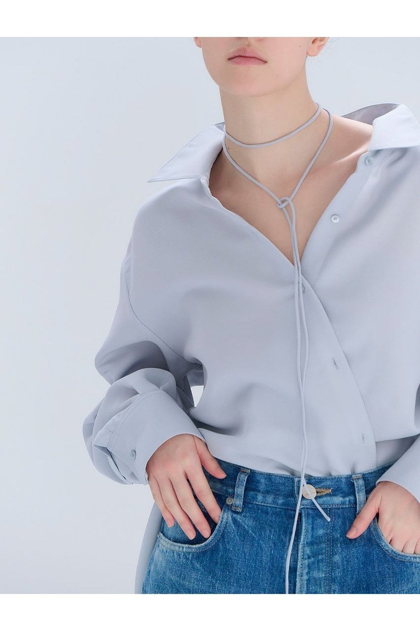 【スタニングルアー/STUNNING LURE】の【12/24 11:00販売開始】rバックスリットシャツ 人気、トレンドファッション・服の通販 founy(ファニー) 　ファッション　Fashion　レディースファッション　Fashion for Women　トップス・カットソー　Cut & Sew Tops　シャツ・ブラウス・オフィスカジュアル　Elegant Blouses & Button-Ups　バッグ　Bags　2026年　2026　スリット　Slit, Slit Detail　スリーブ　Sleeve, Long Sleeve / Short Sleeve　モダン　Modern, Contemporary　ロング　Long, Long-Length　エレガント 上品　Elegant　夏　Summer　春　Spring　S/S・春夏　SS, Spring/Summer, Warm Season　other-6|ID: prp329100004813705 ipo3291000000034951946