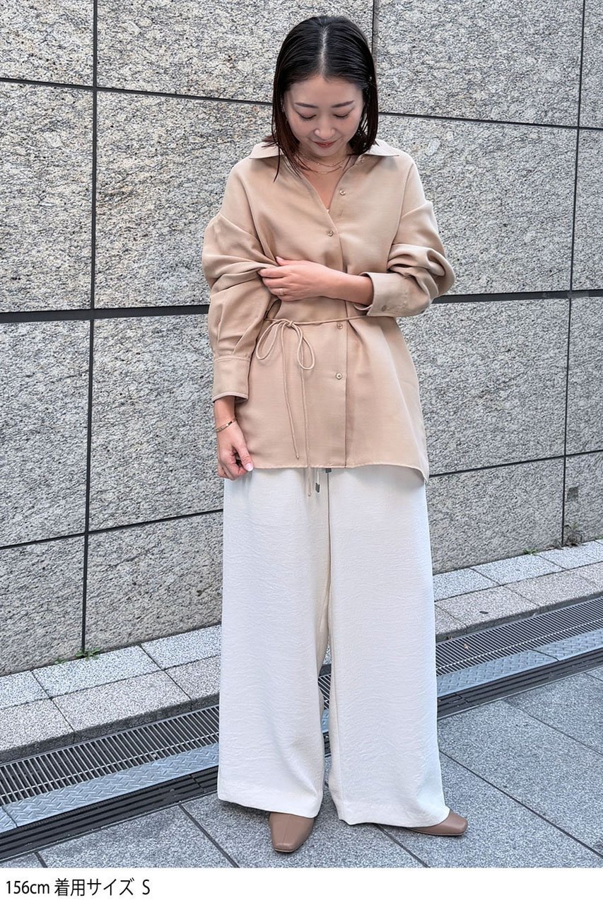 【スタニングルアー/STUNNING LURE】のrバックスリットシャツ 人気、トレンドファッション・服の通販 founy(ファニー) 　ファッション　Fashion　レディースファッション　Fashion for Women　トップス・カットソー　Cut & Sew Tops　シャツ・ブラウス・オフィスカジュアル　Elegant Blouses & Button-Ups　バッグ　Bags　スリット　Slit, Slit Detail　スリーブ　Sleeve, Long Sleeve / Short Sleeve　モダン　Modern, Contemporary　ロング　Long, Long-Length　エレガント 上品　Elegant　新作・新入荷　New Arrivals / New In　other-7|ID: prp329100004813705 ipo3291000000036420292