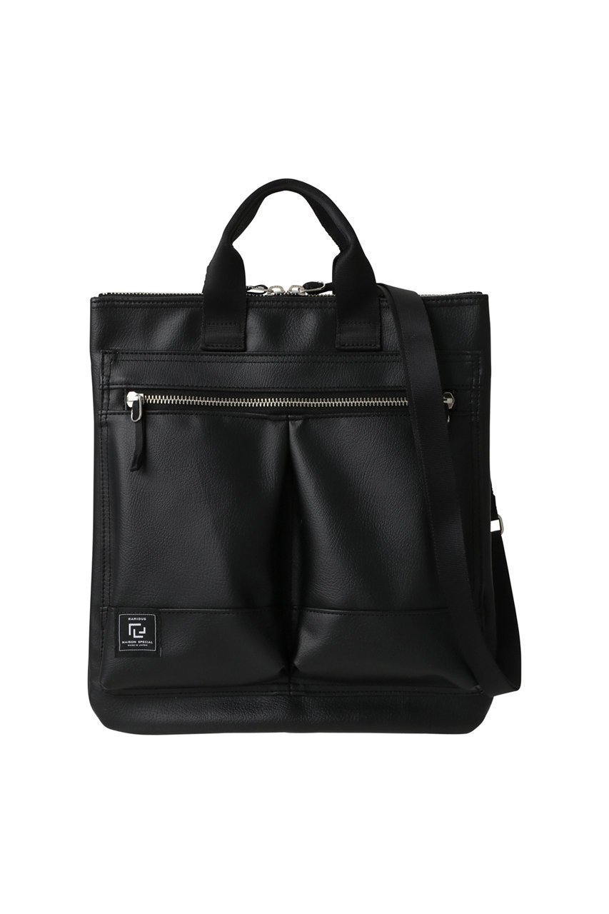 【メゾンスペシャル/MAISON SPECIAL】の【UNISEX】【RAMIDUS】Collaboration HELMET BAG (S) インテリア・キッズ・メンズ・レディースファッション・服の通販 founy(ファニー) 　ファッション　Fashion　レディースファッション　Fashion for Women　2026年　2026　ユニセックス　Unisex, Genderless　ショルダー　Shoulder, Shoulder Strap　ポケット　Pocket, Pocket Detail　別注　Limited Edition, Custom Order　夏　Summer　春　Spring　S/S・春夏　SS, Spring/Summer, Warm Season　軽量　Lightweight, Ultra Light　BLK(ブラック)|ID: prp329100004813711 ipo3291000000035905817