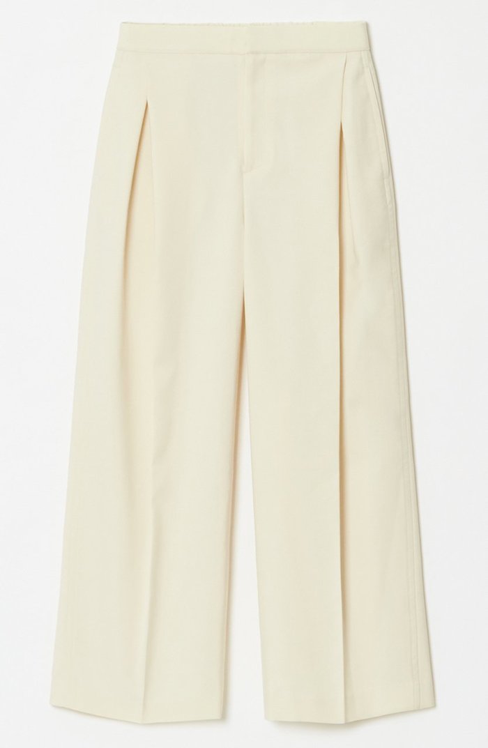 【ハウス オブ ロータス/HOUSE OF LOTUS】のWOOLY TWILLボックスタックパンツ インテリア・キッズ・メンズ・レディースファッション・服の通販 founy(ファニー) https://founy.com/ ファッション Fashion レディースファッション Fashion for Women パンツ Pants & Trousers ストレッチ Stretch, Stretchy Fabric フロント Front, Front Design |ID: prp329100004813714 ipo3291000000034952026