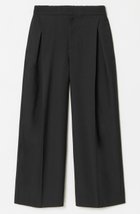【ハウス オブ ロータス/HOUSE OF LOTUS】のWOOLY TWILLボックスタックパンツ 人気、トレンドファッション・服の通販 founy(ファニー) ファッション Fashion レディースファッション Fashion for Women パンツ Pants & Trousers ストレッチ Stretch, Stretchy Fabric フロント Front, Front Design thumbnail ブラック|ID: prp329100004813714 ipo3291000000034952031