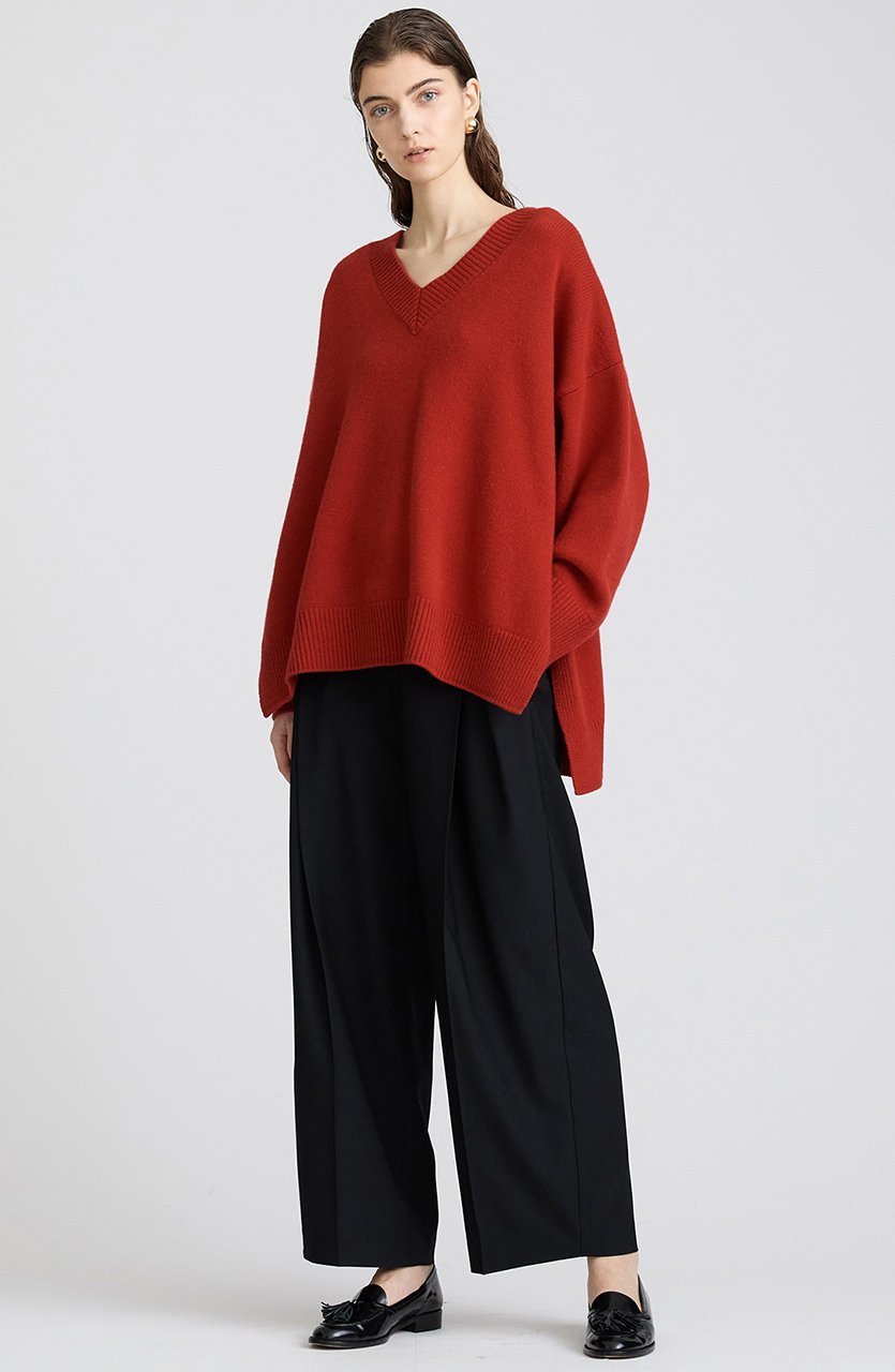 【ハウス オブ ロータス/HOUSE OF LOTUS】のWOOLY TWILLボックスタックパンツ 人気、トレンドファッション・服の通販 founy(ファニー) 　ファッション　Fashion　レディースファッション　Fashion for Women　パンツ　Pants & Trousers　ストレッチ　Stretch, Stretchy Fabric　フロント　Front, Front Design　other-2|ID: prp329100004813714 ipo3291000000034952033