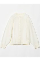 【ハウス オブ ロータス/HOUSE OF LOTUS】のウールテンジク2wayカーディガン 人気、トレンドファッション・服の通販 founy(ファニー) ファッション Fashion レディースファッション Fashion for Women トップス・カットソー Cut & Sew Tops ニット Knit Tops & Sweaters カーディガン・羽織り Layered Style Cardigans なめらか Smooth, Silky Texture カーディガン Cardigan, Knitwear フロント Front, Front Design thumbnail オフホワイト|ID: prp329100004813715 ipo3291000000034952040