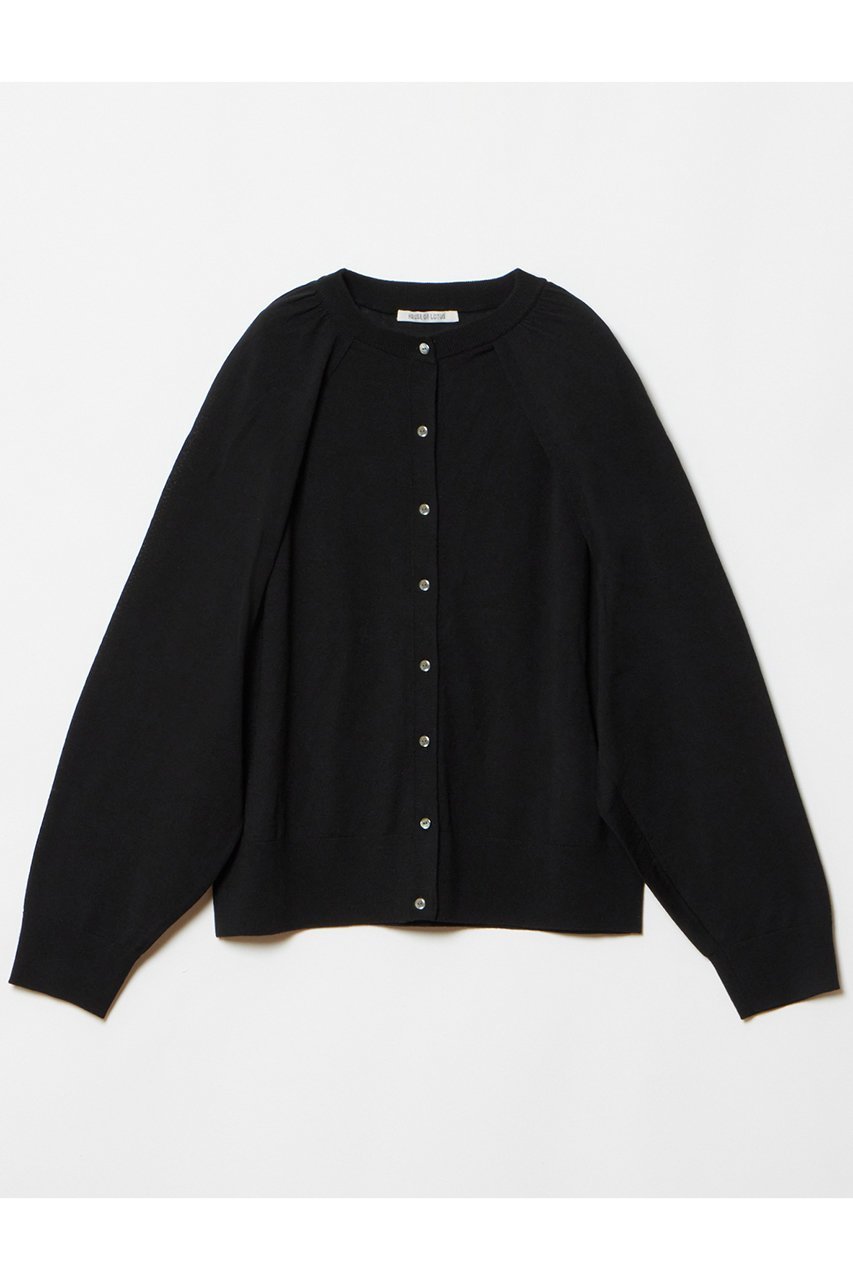 【ハウス オブ ロータス/HOUSE OF LOTUS】のウールテンジク2wayカーディガン インテリア・キッズ・メンズ・レディースファッション・服の通販 founy(ファニー) 　ファッション　Fashion　レディースファッション　Fashion for Women　トップス・カットソー　Cut & Sew Tops　ニット　Knit Tops & Sweaters　カーディガン・羽織り　Layered Style Cardigans　なめらか　Smooth, Silky Texture　カーディガン　Cardigan, Knitwear　フロント　Front, Front Design　ブラック|ID: prp329100004813715 ipo3291000000034952044