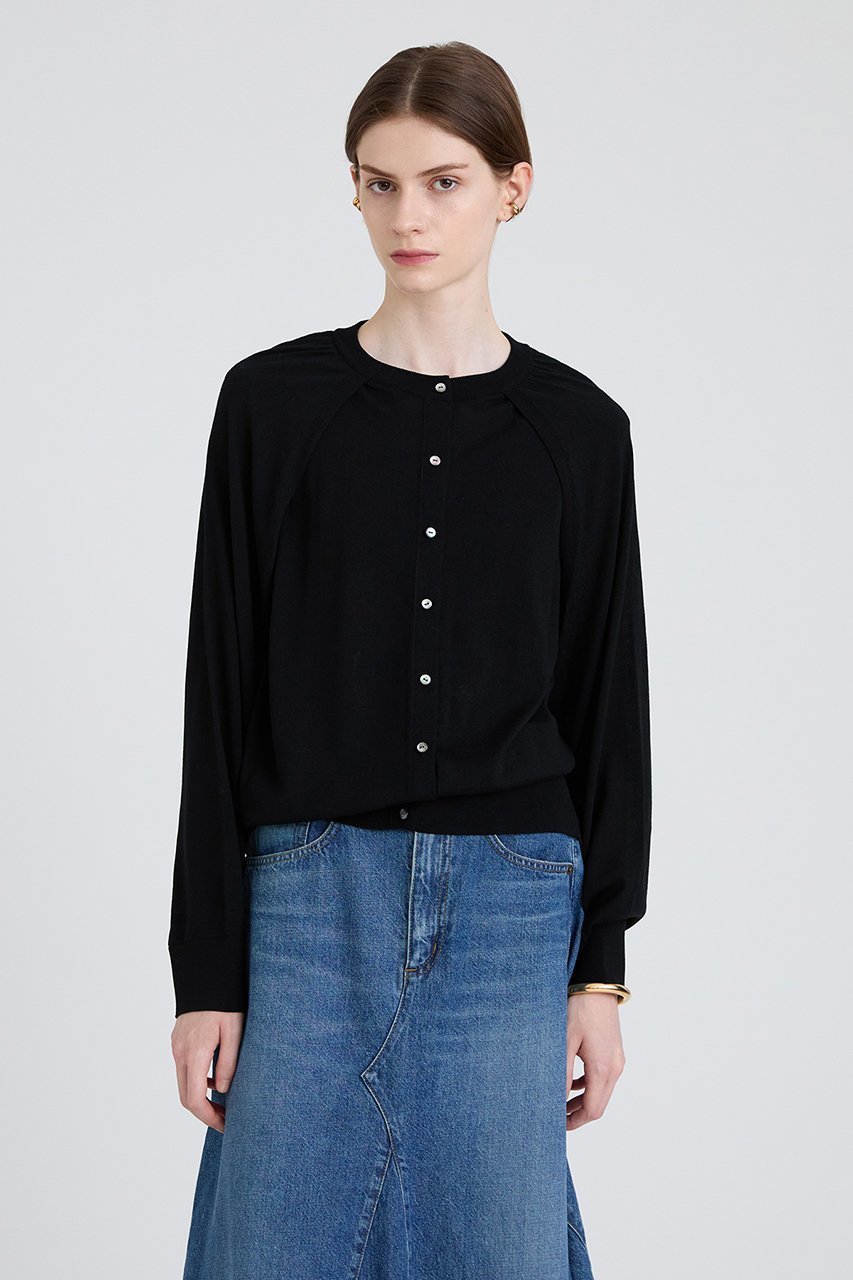 【ハウス オブ ロータス/HOUSE OF LOTUS】のウールテンジク2wayカーディガン 人気、トレンドファッション・服の通販 founy(ファニー) 　ファッション　Fashion　レディースファッション　Fashion for Women　トップス・カットソー　Cut & Sew Tops　ニット　Knit Tops & Sweaters　カーディガン・羽織り　Layered Style Cardigans　なめらか　Smooth, Silky Texture　カーディガン　Cardigan, Knitwear　フロント　Front, Front Design　other-8|ID: prp329100004813715 ipo3291000000034952055