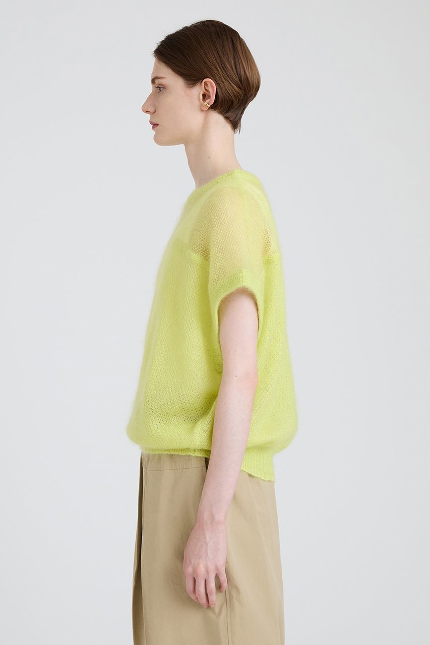 【ハウス オブ ロータス/HOUSE OF LOTUS】のモヘヤニットノースリーブ 人気、トレンドファッション・服の通販 founy(ファニー) 　ファッション　Fashion　レディースファッション　Fashion for Women　トップス・カットソー　Cut & Sew Tops　ニット　Knit Tops & Sweaters　キャミソール&ノースリーブ　Camisoles & Sleeveless Tops　カジュアルプルオーバー・ニットトップス　Pullovers & Knit Tops / Casual Pullovers　なめらか　Smooth, Silky Texture　ノースリーブ　Sleeveless, No-Sleeve　ラグジュアリー　Luxury, Elegant　日本製　Made In Japan　秋　Autumn　other-7|ID: prp329100004813716 ipo3291000000034952071