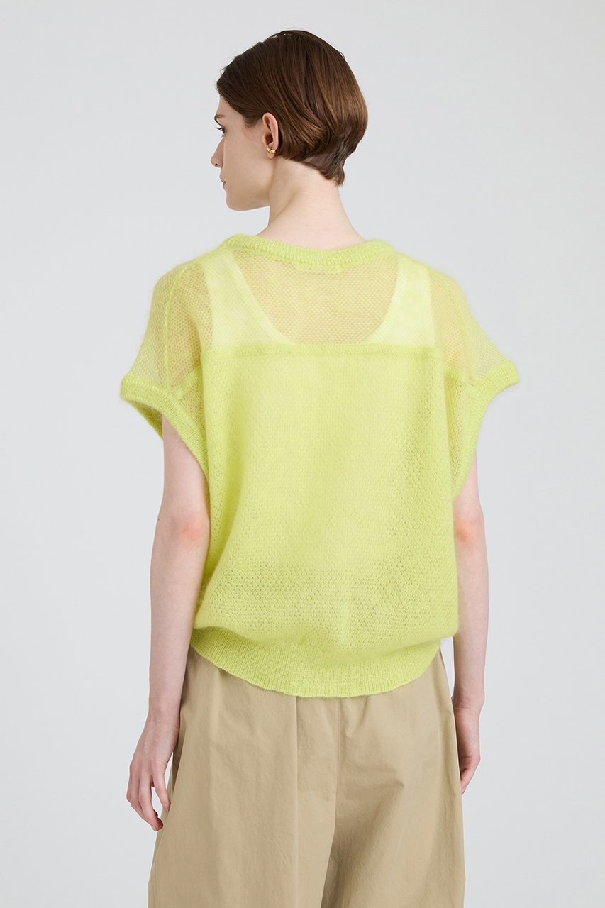 【ハウス オブ ロータス/HOUSE OF LOTUS】のモヘヤニットノースリーブ 人気、トレンドファッション・服の通販 founy(ファニー) 　ファッション　Fashion　レディースファッション　Fashion for Women　トップス・カットソー　Cut & Sew Tops　ニット　Knit Tops & Sweaters　キャミソール&ノースリーブ　Camisoles & Sleeveless Tops　カジュアルプルオーバー・ニットトップス　Pullovers & Knit Tops / Casual Pullovers　なめらか　Smooth, Silky Texture　ノースリーブ　Sleeveless, No-Sleeve　ラグジュアリー　Luxury, Elegant　日本製　Made In Japan　秋　Autumn　other-8|ID: prp329100004813716 ipo3291000000034952073