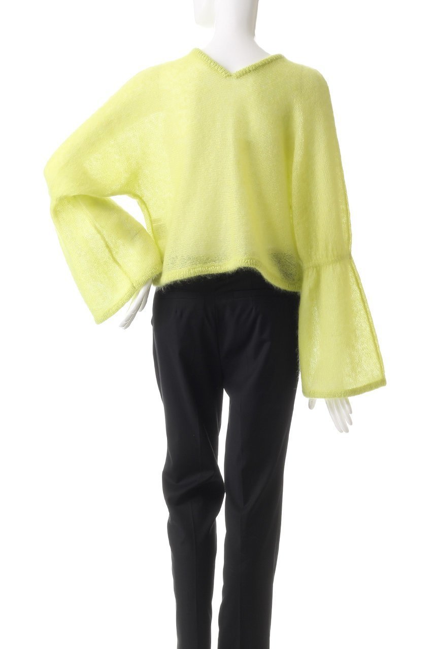 【ハウス オブ ロータス/HOUSE OF LOTUS】のフレアスリーブモヘヤボレロ 人気、トレンドファッション・服の通販 founy(ファニー) 　ファッション　Fashion　レディースファッション　Fashion for Women　トップス・カットソー　Cut & Sew Tops　ニット　Knit Tops & Sweaters　カーディガン・羽織り　Layered Style Cardigans　なめらか　Smooth, Silky Texture　カーディガン　Cardigan, Knitwear　フェミニン　Feminine, Girly　フレア　Flare, Flared　ボレロ　Bolero, Short Cardigan　ラグジュアリー　Luxury, Elegant　日本製　Made In Japan　羽織　Haori, Light Jacket　other-4|ID: prp329100004813717 ipo3291000000034952099