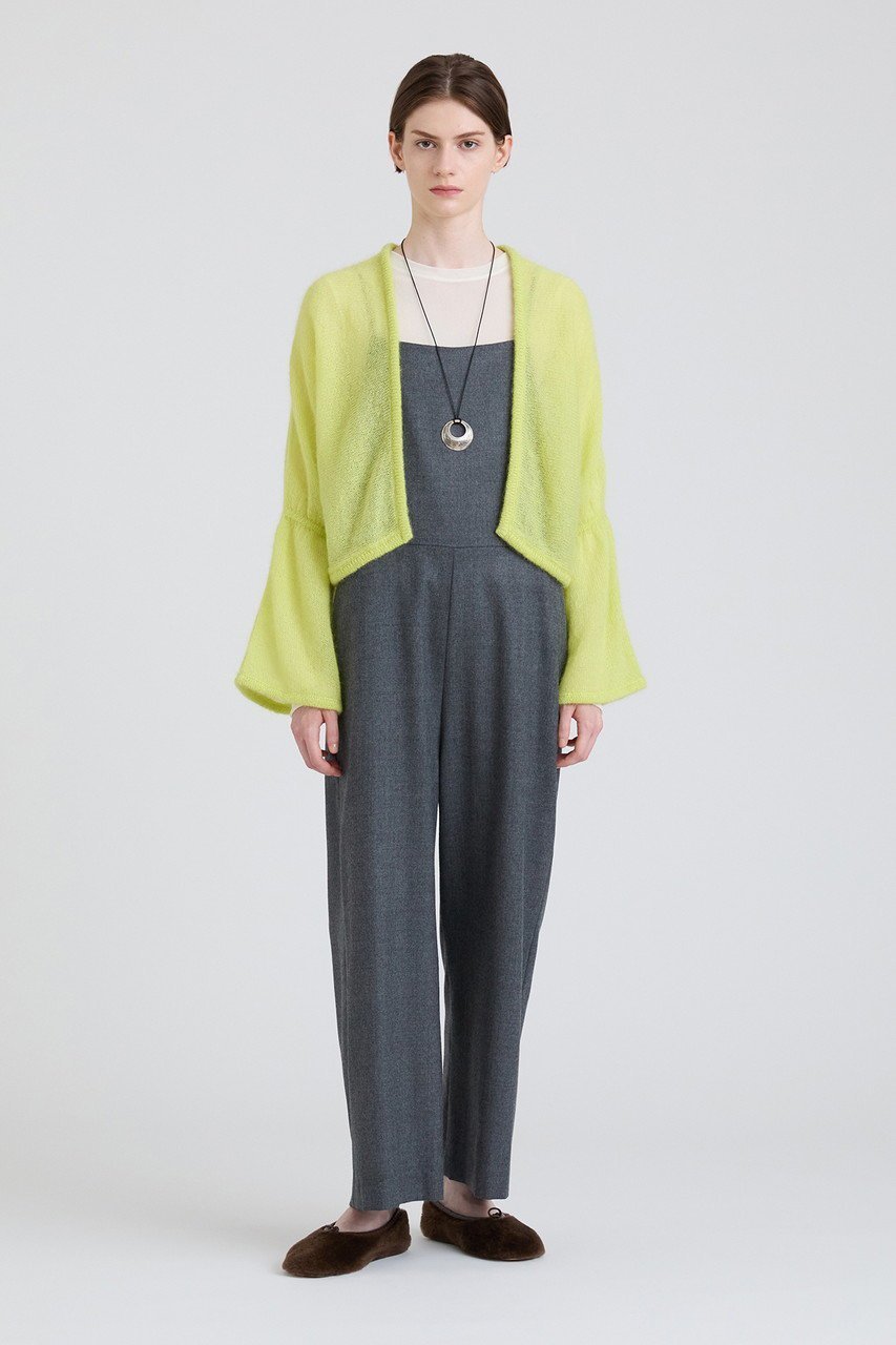 【ハウス オブ ロータス/HOUSE OF LOTUS】のフレアスリーブモヘヤボレロ 人気、トレンドファッション・服の通販 founy(ファニー) 　ファッション　Fashion　レディースファッション　Fashion for Women　トップス・カットソー　Cut & Sew Tops　ニット　Knit Tops & Sweaters　カーディガン・羽織り　Layered Style Cardigans　なめらか　Smooth, Silky Texture　カーディガン　Cardigan, Knitwear　フェミニン　Feminine, Girly　フレア　Flare, Flared　ボレロ　Bolero, Short Cardigan　ラグジュアリー　Luxury, Elegant　日本製　Made In Japan　羽織　Haori, Light Jacket　other-6|ID: prp329100004813717 ipo3291000000034952102