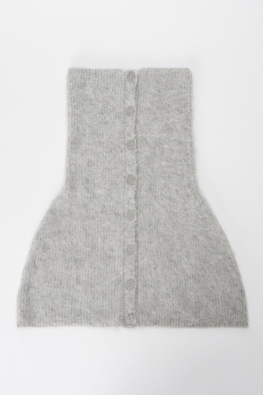 【ハウス オブ ロータス/HOUSE OF LOTUS】のシャギーアルパカスヌード インテリア・キッズ・メンズ・レディースファッション・服の通販 founy(ファニー) 　ファッション　Fashion　レディースファッション　Fashion for Women　ストール　Soft & Warm Scarves　マフラー・スヌード / 冬小物の定番　Scarves & Mufflers　なめらか　Smooth, Silky Texture　アシンメトリー　Asymmetrical Style　ストール　Stole, Wrap　スヌード　Snood, Infinity Scarf　ビスチェ　Bustier, Corset Top　フロント　Front, Front Design　マフラー　Scarf, Muffler　ライトグレー|ID: prp329100004813718 ipo3291000000034952112