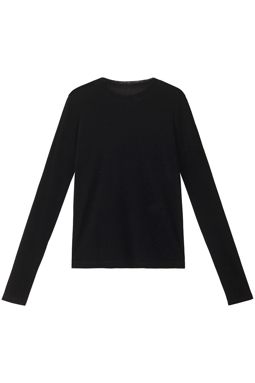 【ハウス オブ ロータス/HOUSE OF LOTUS】のシアーフロッキープルオーバー インテリア・キッズ・メンズ・レディースファッション・服の通販 founy(ファニー) 　ファッション　Fashion　レディースファッション　Fashion for Women　トップス・カットソー　Cut & Sew Tops　シャツ・ブラウス・オフィスカジュアル　Elegant Blouses & Button-Ups　ロングTシャツ・Tシャツ　Longline T-Shirts & Tees　カジュアルプルオーバー・ニットトップス　Pullovers & Knit Tops / Casual Pullovers　カットソー・ベーシックTシャツ　Cut-and-Sewn Tops / Stretch Tees & Basics　おすすめ　Recommended / Our Picks　インナー　Innerwear　シャンブレー　Chambray, Denim-Like Fabric　スリーブ　Sleeve, Long Sleeve / Short Sleeve　チュール　Tulip, Tulip Motif　トレンド　Trend, Trending Now　ハイネック　High Neck, Mock Neck　ロング　Long, Long-Length　ブラック|ID: prp329100004813722 ipo3291000000034952161