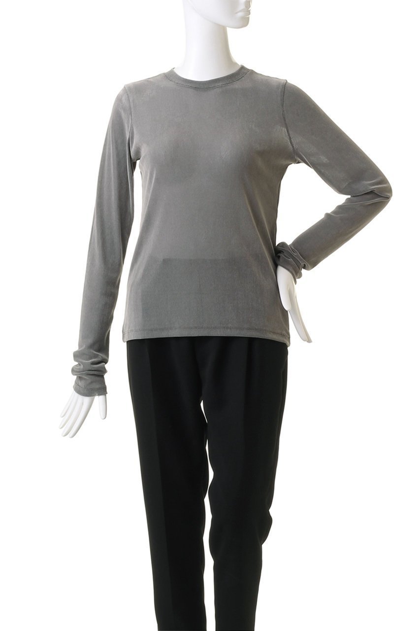 【ハウス オブ ロータス/HOUSE OF LOTUS】のシアーフロッキープルオーバー 人気、トレンドファッション・服の通販 founy(ファニー) 　ファッション　Fashion　レディースファッション　Fashion for Women　トップス・カットソー　Cut & Sew Tops　シャツ・ブラウス・オフィスカジュアル　Elegant Blouses & Button-Ups　ロングTシャツ・Tシャツ　Longline T-Shirts & Tees　カジュアルプルオーバー・ニットトップス　Pullovers & Knit Tops / Casual Pullovers　カットソー・ベーシックTシャツ　Cut-and-Sewn Tops / Stretch Tees & Basics　おすすめ　Recommended / Our Picks　インナー　Innerwear　シャンブレー　Chambray, Denim-Like Fabric　スリーブ　Sleeve, Long Sleeve / Short Sleeve　チュール　Tulip, Tulip Motif　トレンド　Trend, Trending Now　ハイネック　High Neck, Mock Neck　ロング　Long, Long-Length　other-2|ID: prp329100004813722 ipo3291000000034952162