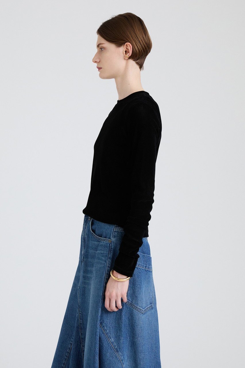 【ハウス オブ ロータス/HOUSE OF LOTUS】のシアーフロッキープルオーバー 人気、トレンドファッション・服の通販 founy(ファニー) 　ファッション　Fashion　レディースファッション　Fashion for Women　トップス・カットソー　Cut & Sew Tops　シャツ・ブラウス・オフィスカジュアル　Elegant Blouses & Button-Ups　ロングTシャツ・Tシャツ　Longline T-Shirts & Tees　カジュアルプルオーバー・ニットトップス　Pullovers & Knit Tops / Casual Pullovers　カットソー・ベーシックTシャツ　Cut-and-Sewn Tops / Stretch Tees & Basics　おすすめ　Recommended / Our Picks　インナー　Innerwear　シャンブレー　Chambray, Denim-Like Fabric　スリーブ　Sleeve, Long Sleeve / Short Sleeve　チュール　Tulip, Tulip Motif　トレンド　Trend, Trending Now　ハイネック　High Neck, Mock Neck　ロング　Long, Long-Length　other-6|ID: prp329100004813722 ipo3291000000034952171