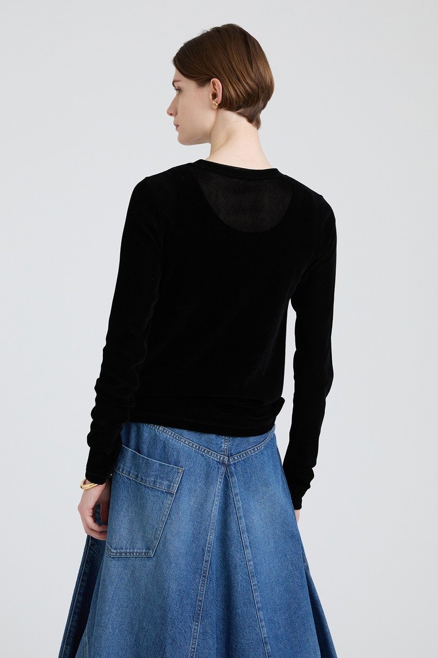 【ハウス オブ ロータス/HOUSE OF LOTUS】のシアーフロッキープルオーバー 人気、トレンドファッション・服の通販 founy(ファニー) 　ファッション　Fashion　レディースファッション　Fashion for Women　トップス・カットソー　Cut & Sew Tops　シャツ・ブラウス・オフィスカジュアル　Elegant Blouses & Button-Ups　ロングTシャツ・Tシャツ　Longline T-Shirts & Tees　カジュアルプルオーバー・ニットトップス　Pullovers & Knit Tops / Casual Pullovers　カットソー・ベーシックTシャツ　Cut-and-Sewn Tops / Stretch Tees & Basics　おすすめ　Recommended / Our Picks　インナー　Innerwear　シャンブレー　Chambray, Denim-Like Fabric　スリーブ　Sleeve, Long Sleeve / Short Sleeve　チュール　Tulip, Tulip Motif　トレンド　Trend, Trending Now　ハイネック　High Neck, Mock Neck　ロング　Long, Long-Length　other-7|ID: prp329100004813722 ipo3291000000034952172