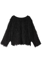 【ハウス オブ ロータス/HOUSE OF LOTUS】のフリンジジャカードブラウス ブラック|ID: prp329100004813724 ipo3291000000034952259