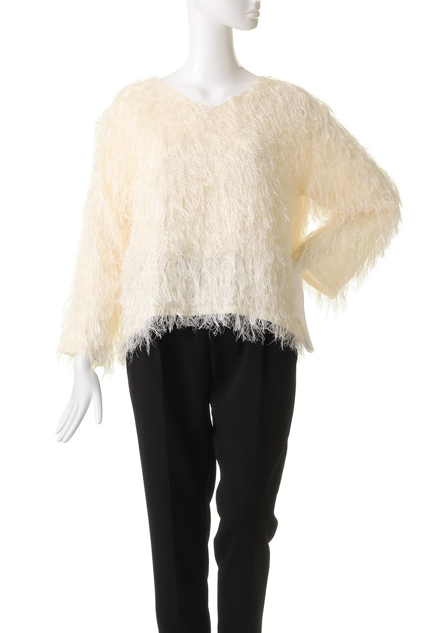 【ハウス オブ ロータス/HOUSE OF LOTUS】のフリンジジャカードブラウス 人気、トレンドファッション・服の通販 founy(ファニー) 　ファッション　Fashion　レディースファッション　Fashion for Women　トップス・カットソー　Cut & Sew Tops　シャツ・ブラウス・オフィスカジュアル　Elegant Blouses & Button-Ups　ジャカード／ジャガード　Jacquard, Woven Pattern　スリーブ　Sleeve, Long Sleeve / Short Sleeve　ロング　Long, Long-Length　other-6|ID: prp329100004813724 ipo3291000000034952266