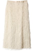 【ハウス オブ ロータス/HOUSE OF LOTUS】のフリンジジャカードスカート 人気、トレンドファッション・服の通販 founy(ファニー) ファッション Fashion レディースファッション Fashion for Women スカート Skirts グログラン Grosgrain, Grosgrain Ribbon コンビ Combo, Combination Style ジャカード／ジャガード Jacquard, Woven Pattern フリンジ Fringe, Tassel リボン Ribbon, Bow 人気 Popular, Best Seller |ID:prp329100004813725