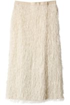 【ハウス オブ ロータス/HOUSE OF LOTUS】のフリンジジャカードスカート 人気、トレンドファッション・服の通販 founy(ファニー) ファッション Fashion レディースファッション Fashion for Women スカート Skirts グログラン Grosgrain, Grosgrain Ribbon コンビ Combo, Combination Style ジャカード／ジャガード Jacquard, Woven Pattern フリンジ Fringe, Tassel リボン Ribbon, Bow 人気 Popular, Best Seller thumbnail アイボリー|ID: prp329100004813725 ipo3291000000034952273