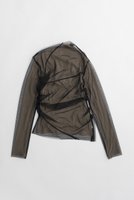 【プランク プロジェクト/PRANK PROJECT】のチュールレイヤードドレープトップ 人気、トレンドファッション・服の通販 founy(ファニー) ファッション Fashion レディースファッション Fashion for Women トップス・カットソー Cut & Sew Tops シャツ・ブラウス・オフィスカジュアル Elegant Blouses & Button-Ups ロングTシャツ・Tシャツ Longline T-Shirts & Tees カットソー・ベーシックTシャツ Cut-and-Sewn Tops / Stretch Tees & Basics インナー Innerwear 春 Spring シアー Sheer, See-Through スリーブ Sleeve, Long Sleeve / Short Sleeve テレコ Ribbed, Rib Stitch ドレープ Drape, Draping Fabric バランス Balance, Style Balance フェミニン Feminine, Girly フォルム Silhouette, Form ボトム Bottoms, Lower Wear ロング Long, Long-Length S/S・春夏 SS, Spring/Summer, Warm Season おすすめ Recommended / Our Picks 夏 Summer 2026年 2026 |ID:prp329100004813743