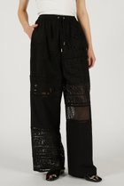 【プランク プロジェクト/PRANK PROJECT】のパネルレースパンツ 人気、トレンドファッション・服の通販 founy(ファニー) ファッション Fashion レディースファッション Fashion for Women パンツ Pants & Trousers 2026年 2026 シンプル Simple, Minimal ドッキング Docking, Mixed Material ボトム Bottoms, Lower Wear リラックス Relax, Relaxed Fit レース Lace, Lace Fabric 切替 Switching, Contrast Panel 夏 Summer 春 Spring S/S・春夏 SS, Spring/Summer, Warm Season thumbnail BLK(ブラック)|ID: prp329100004813745 ipo3291000000034956945