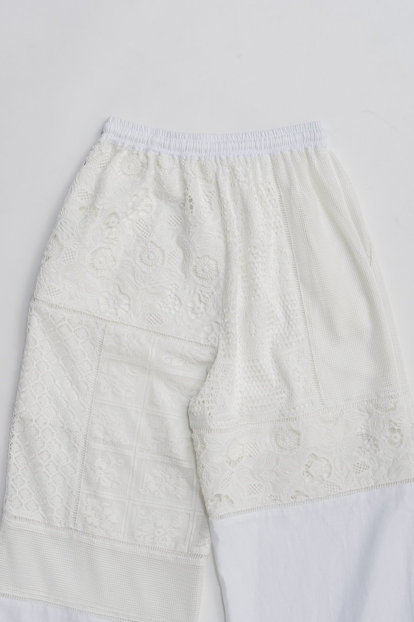 【プランク プロジェクト/PRANK PROJECT】のパネルレースパンツ 人気、トレンドファッション・服の通販 founy(ファニー) 　ファッション　Fashion　レディースファッション　Fashion for Women　パンツ　Pants & Trousers　2026年　2026　シンプル　Simple, Minimal　ドッキング　Docking, Mixed Material　ボトム　Bottoms, Lower Wear　リラックス　Relax, Relaxed Fit　レース　Lace, Lace Fabric　切替　Switching, Contrast Panel　夏　Summer　春　Spring　S/S・春夏　SS, Spring/Summer, Warm Season　other-5|ID: prp329100004813745 ipo3291000000035514120