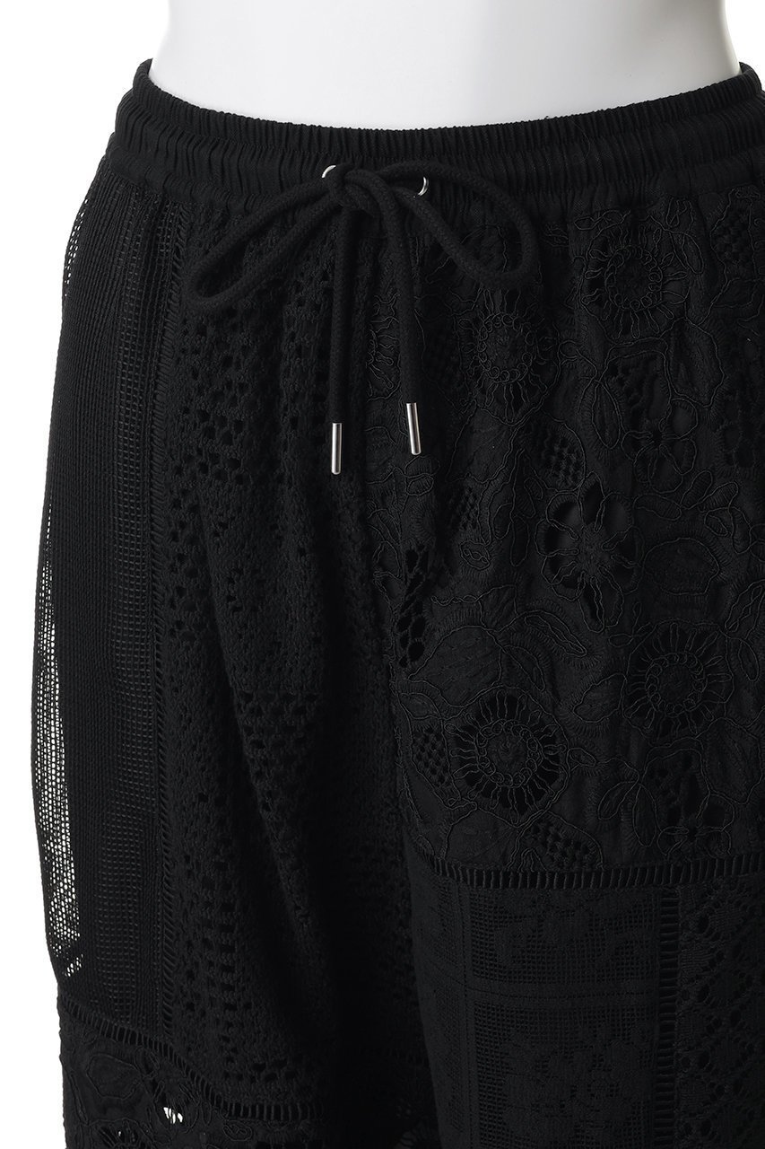 【プランク プロジェクト/PRANK PROJECT】のパネルレースパンツ 人気、トレンドファッション・服の通販 founy(ファニー) 　ファッション　Fashion　レディースファッション　Fashion for Women　パンツ　Pants & Trousers　シンプル　Simple, Minimal　ドッキング　Docking, Mixed Material　ボトム　Bottoms, Lower Wear　リラックス　Relax, Relaxed Fit　レース　Lace, Lace Fabric　再入荷　Restock / Back in Stock　切替　Switching, Contrast Panel　other-5|ID: prp329100004813745 ipo3291000000036680478